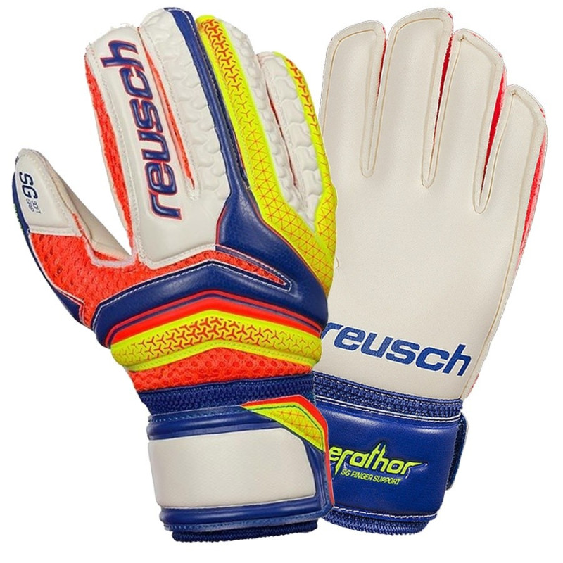 rękawice bramkarskie Reusch Serathor SG Finger Support Junior 37/72/810/456