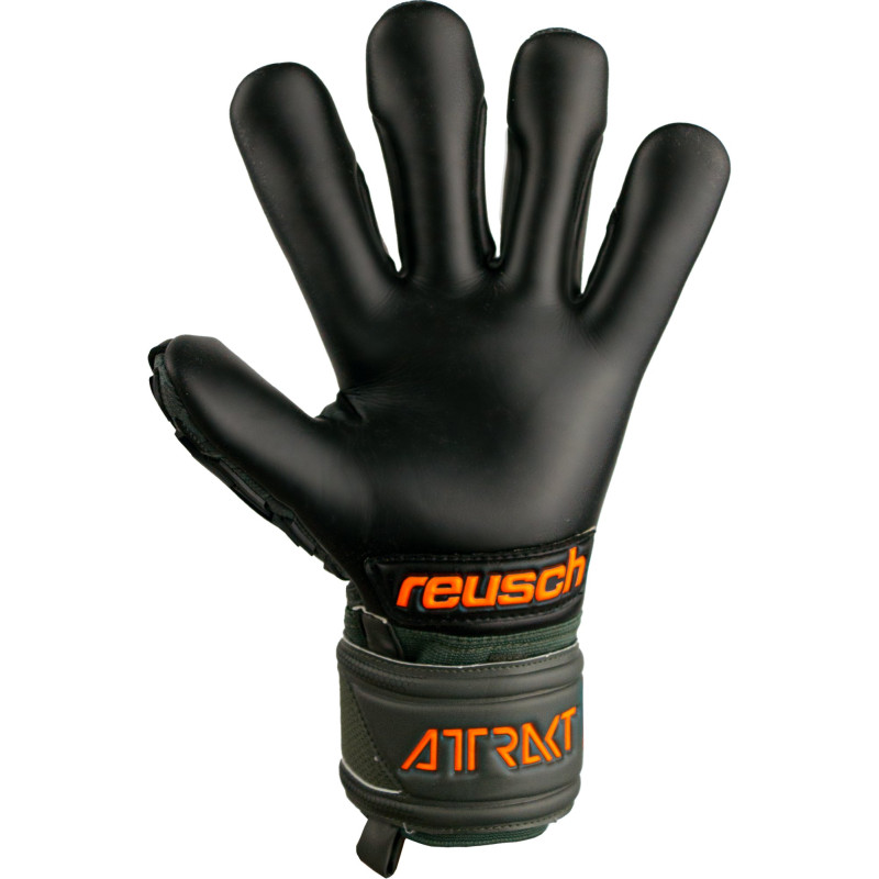 Reusch Attrakt Freegel Gold X GluePrint Finger Support Gants de Gardien de But pour Adultes avec évolution Coupe négative et Protection des Doigts, 7,5 Reusch Attrakt Freegel Gold X GluePrint Finger Support Gants de Gardien de But pour Adultes avec évolution Coupe négative et Protection des Doigts, 7,5